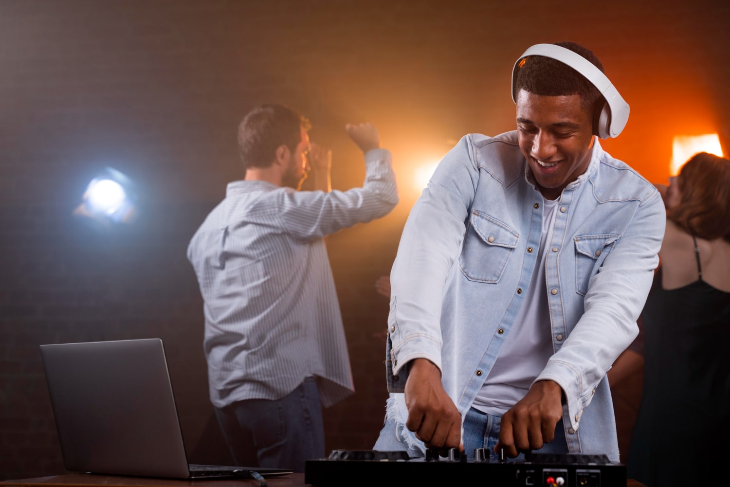 DJ setup