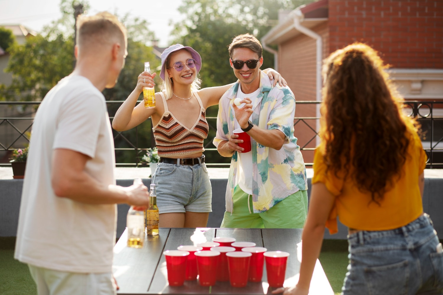 backyard party DJ